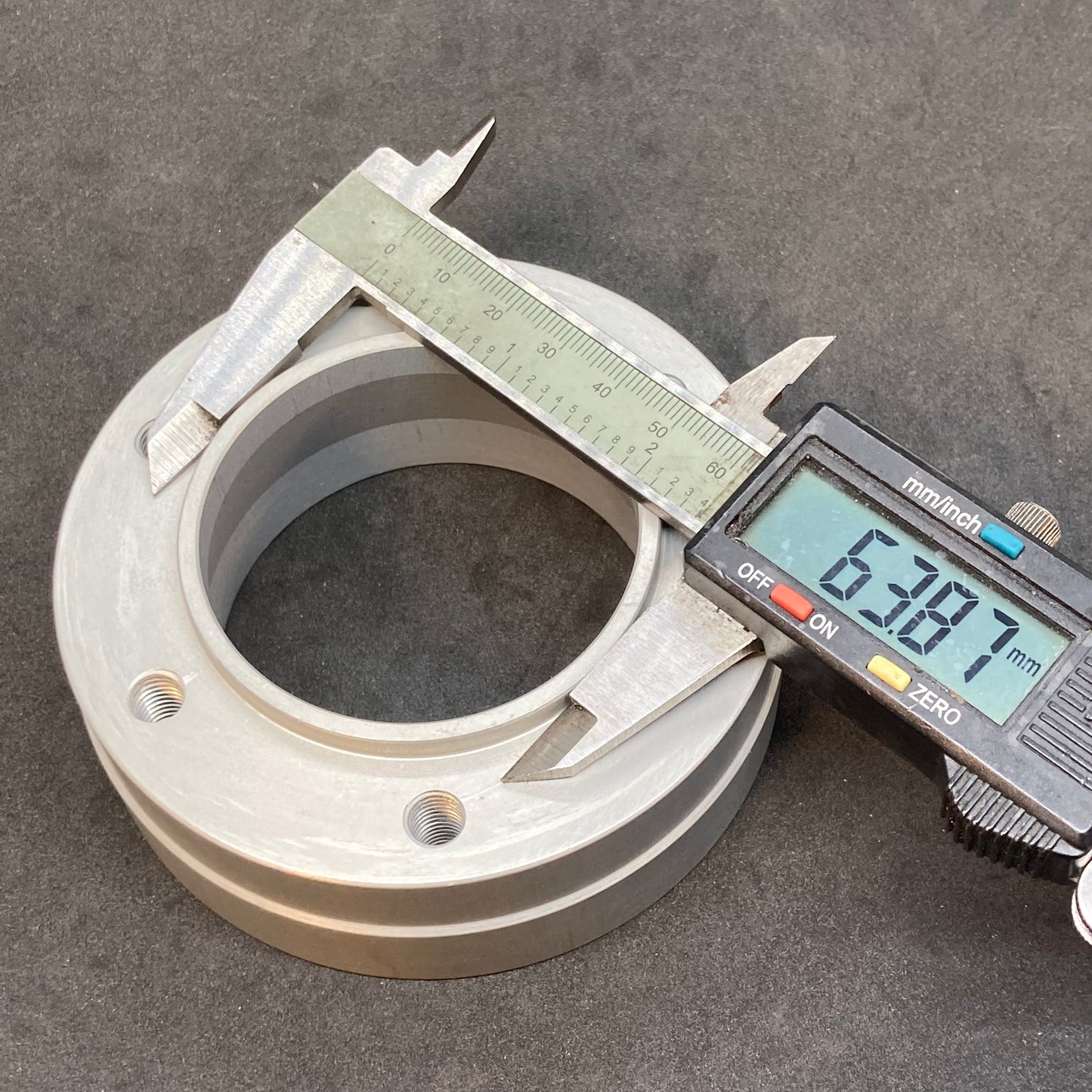 Front wheel disk brake adapter