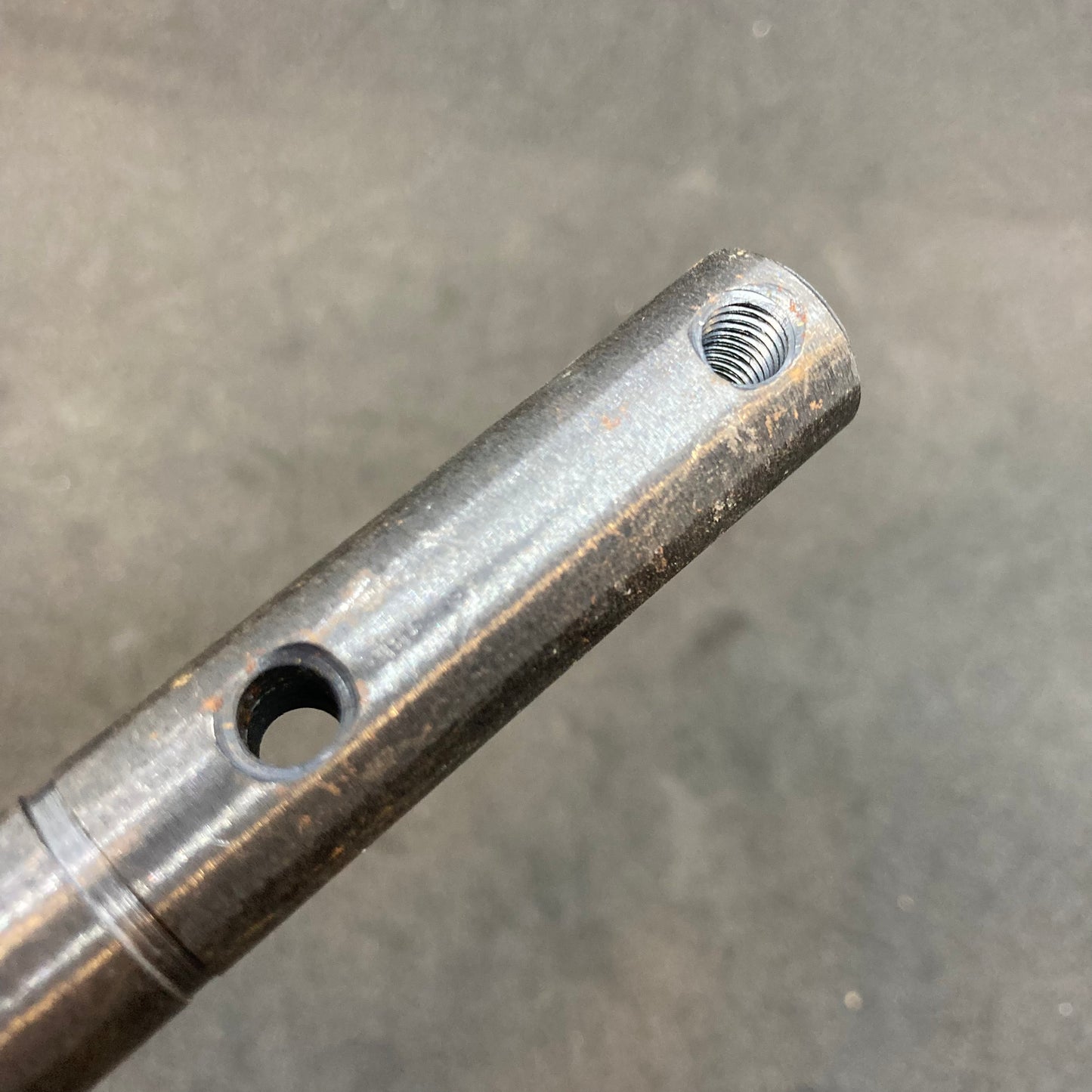 Parking brake handle (through 2013, drum brake system)