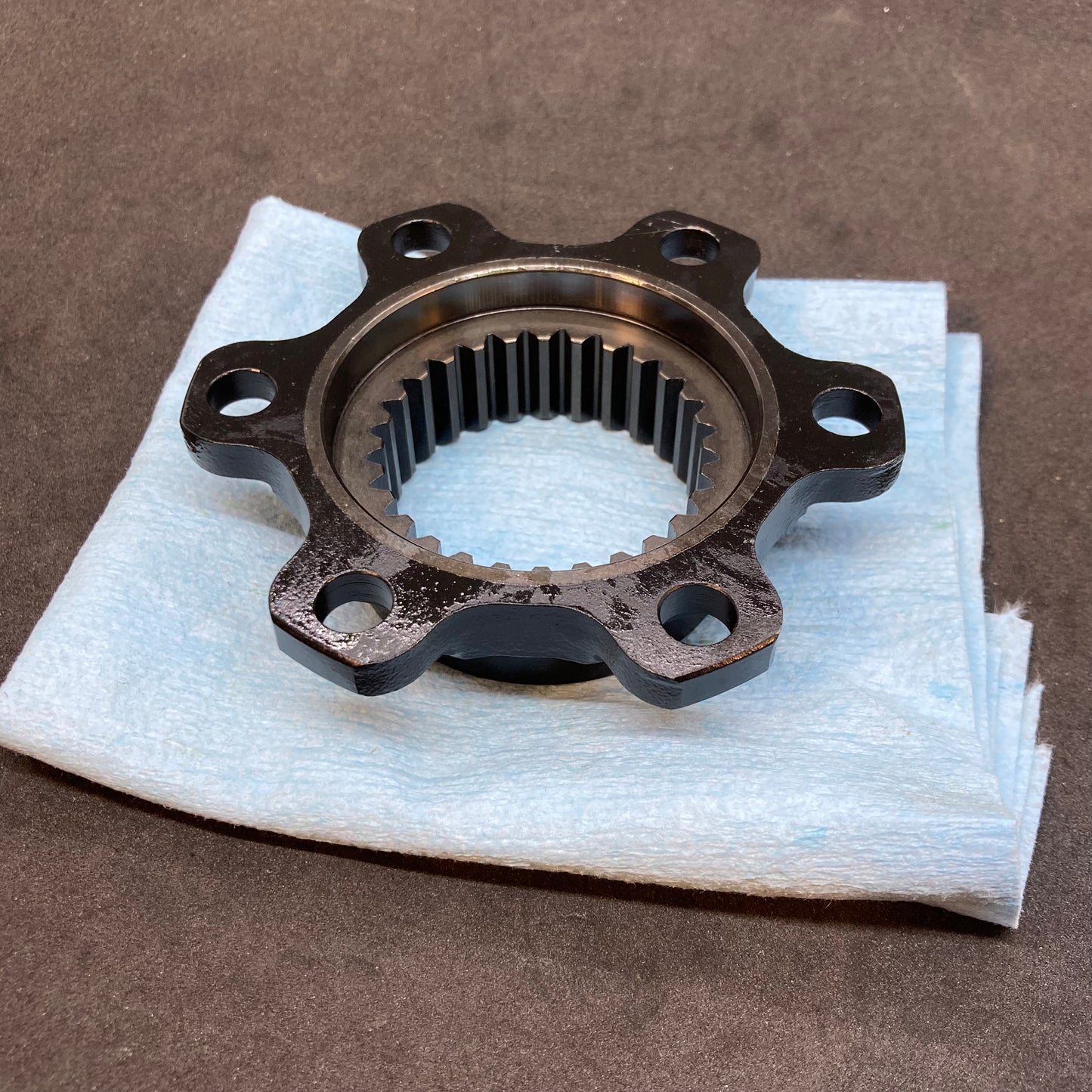 Splined flange for drive wheels 2014+