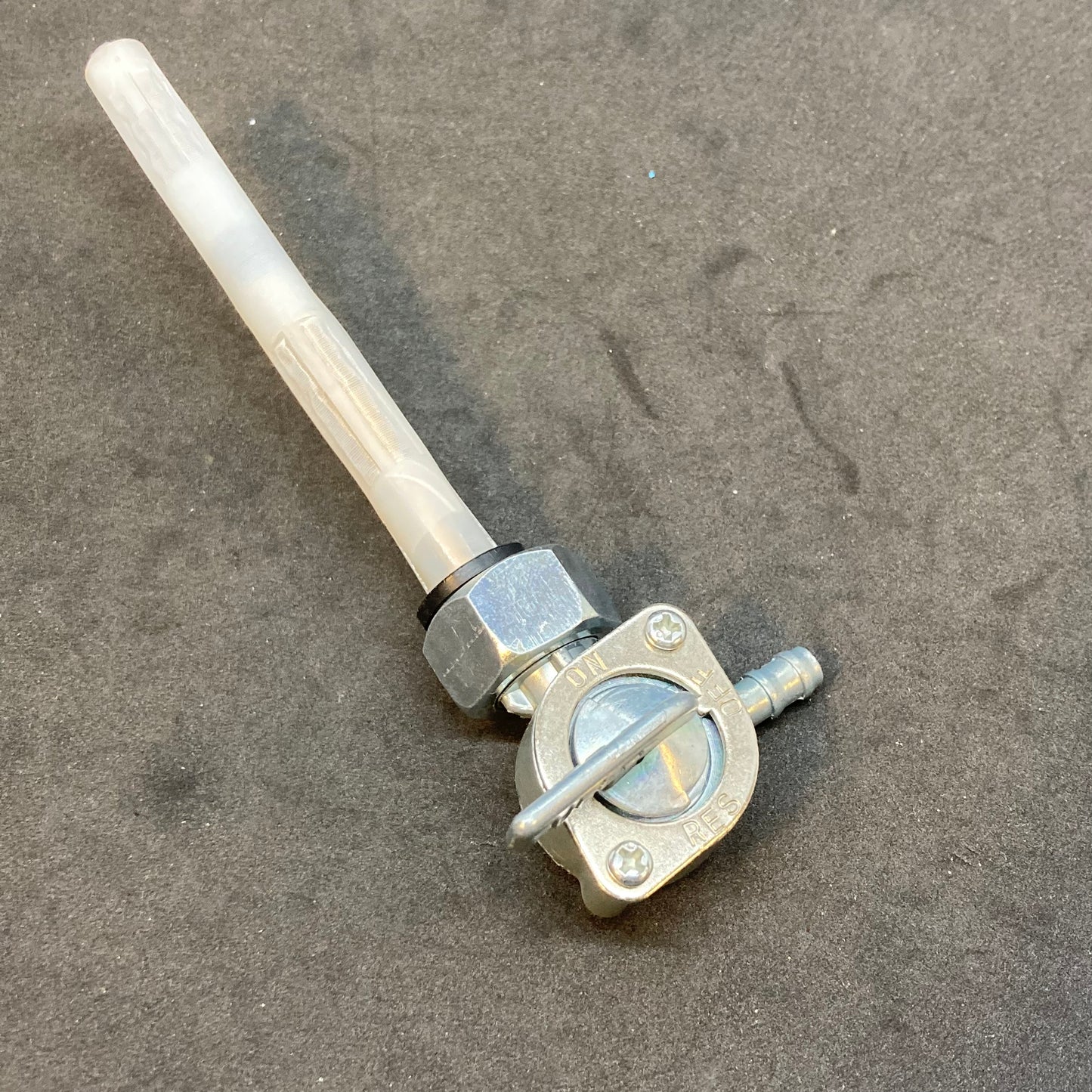 Petcock for threaded bung gas tanks through 2006