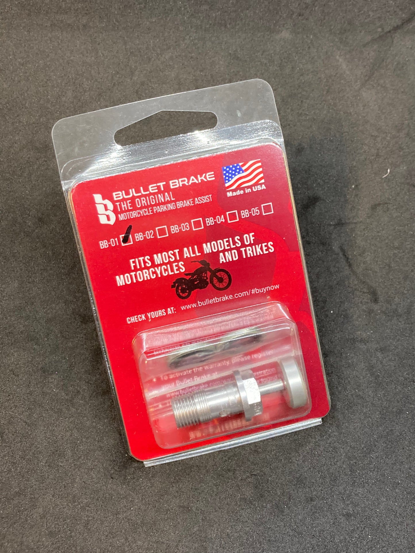 Bullet Brake front parking brake