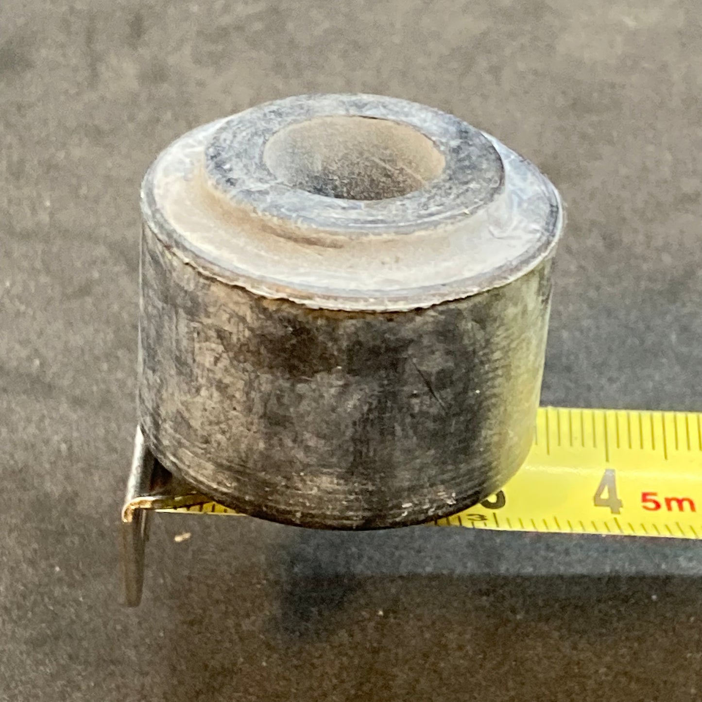 Silent block sleeve for sidecar swingarm