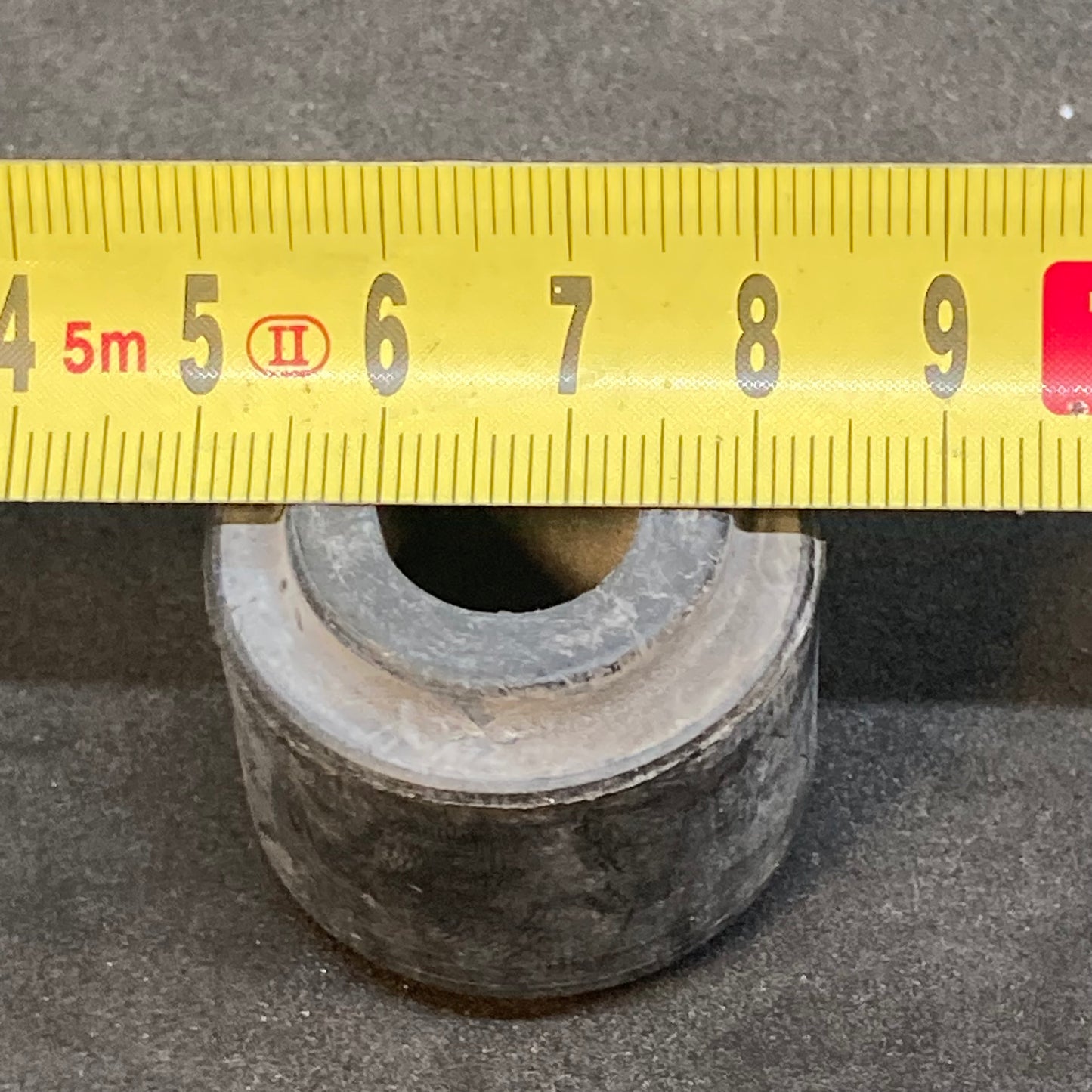Silent block sleeve for sidecar swingarm