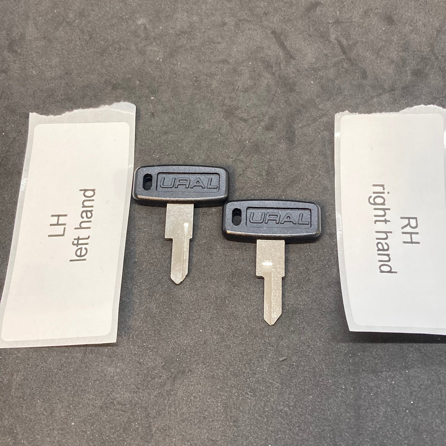 Key blank "URAL" left hand version