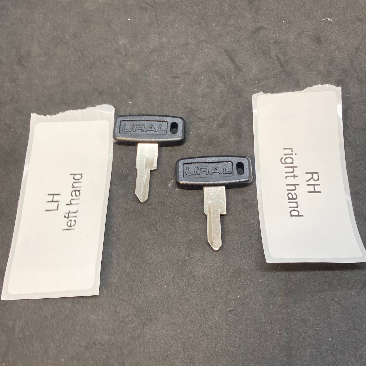 Key blank "URAL" left hand version