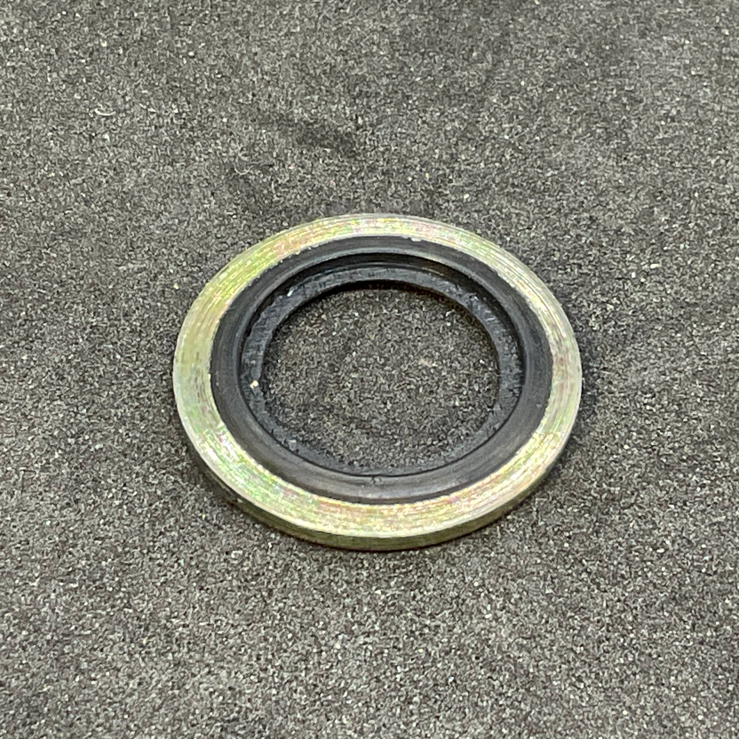 Oil drain plug gasket M14 bonded NBR