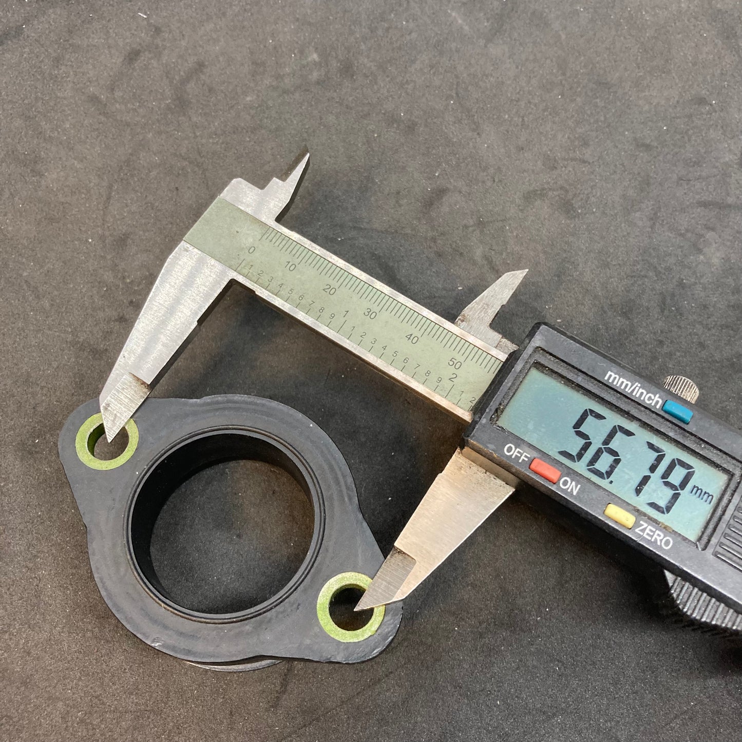 Compliance flange through 2015 (carb/throttle body holder)