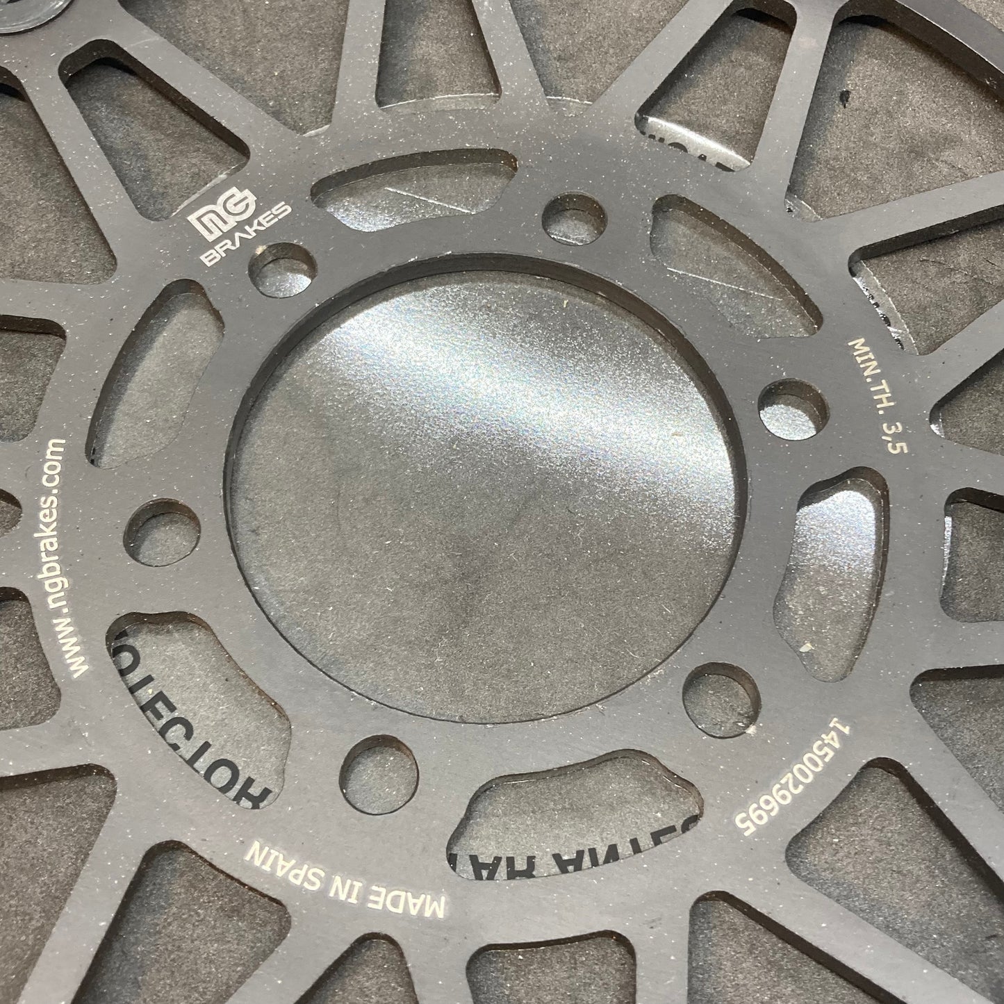 Front brake rotor 2010+