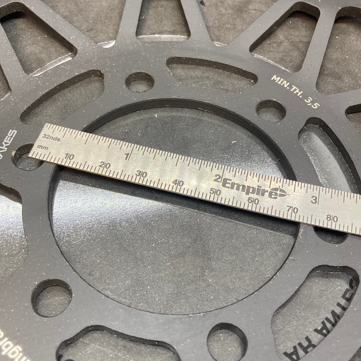 Front brake rotor 2010+