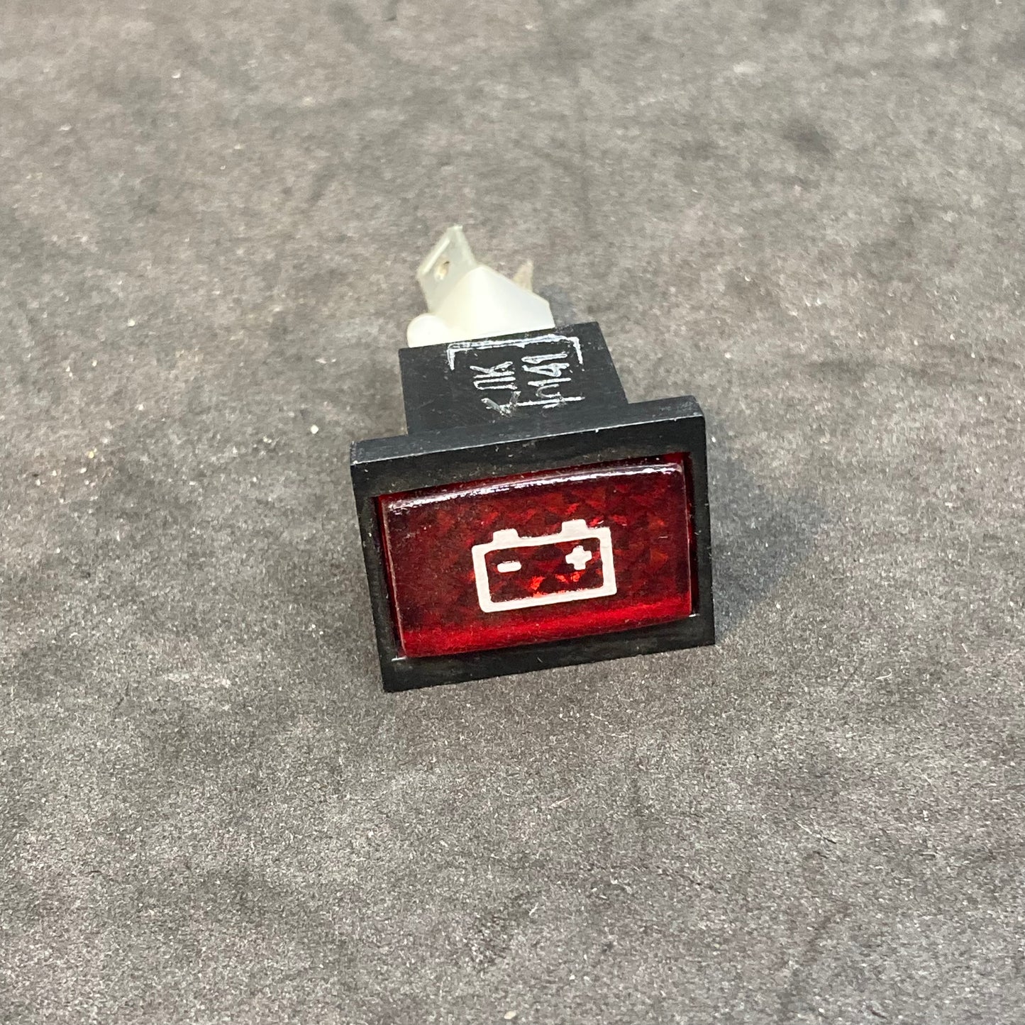 Indicator lamp charging, rectangular