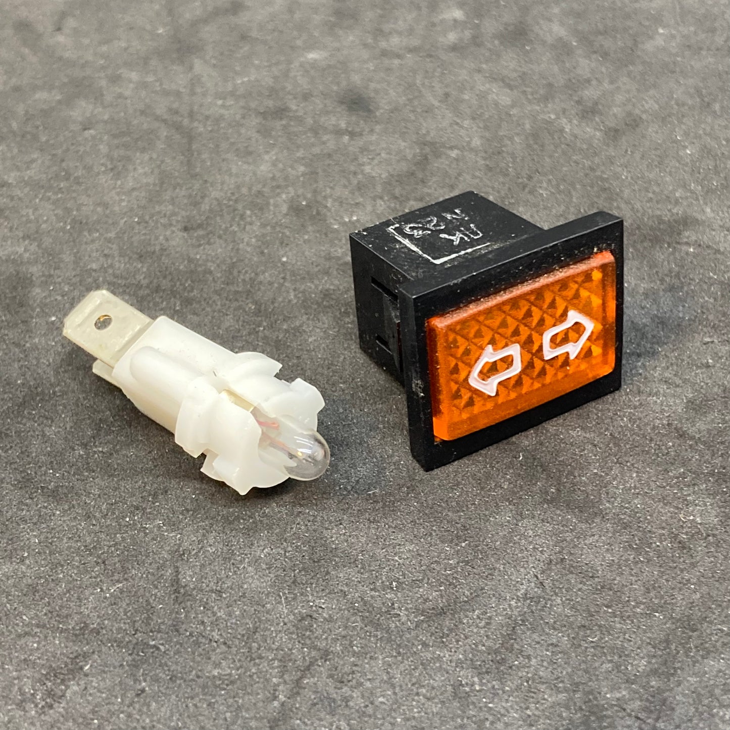 Indicator lamp turn, rectangular