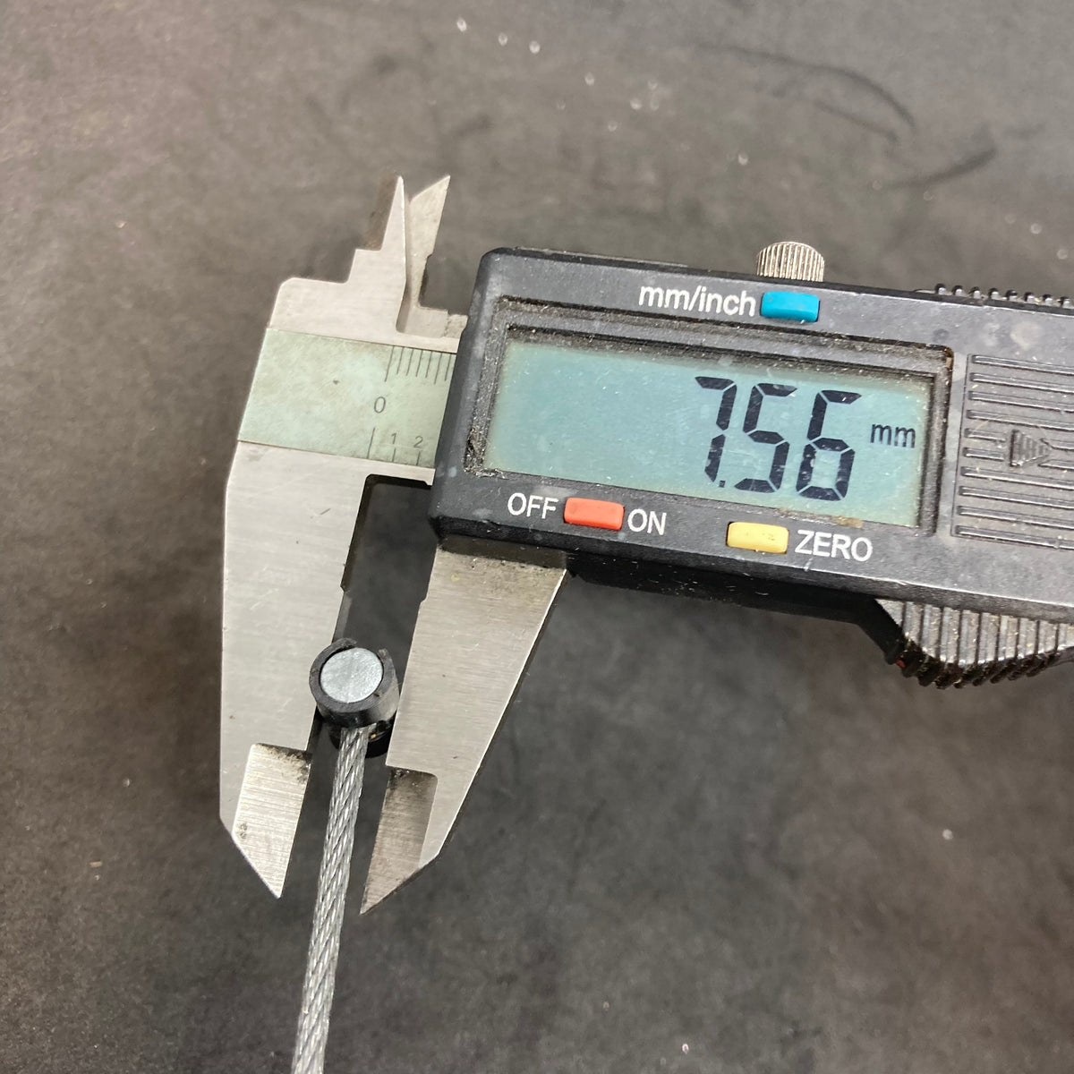 Front brake cable (front drum brake) for early 750cc