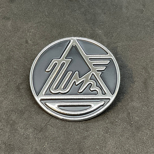 Ural Logo Metal Fuel Tank Badge 5.5 cm round