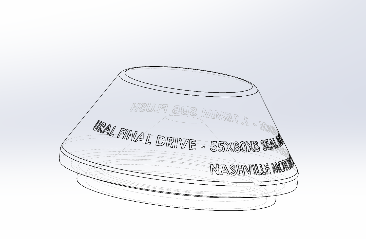 Final drive 2WD output seal installation tool